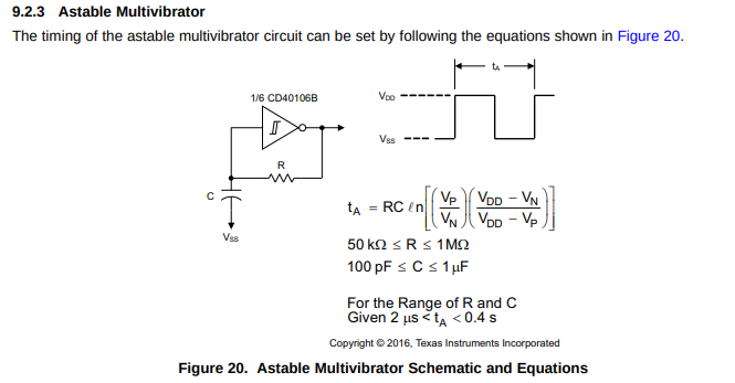 Astable Multivibrator