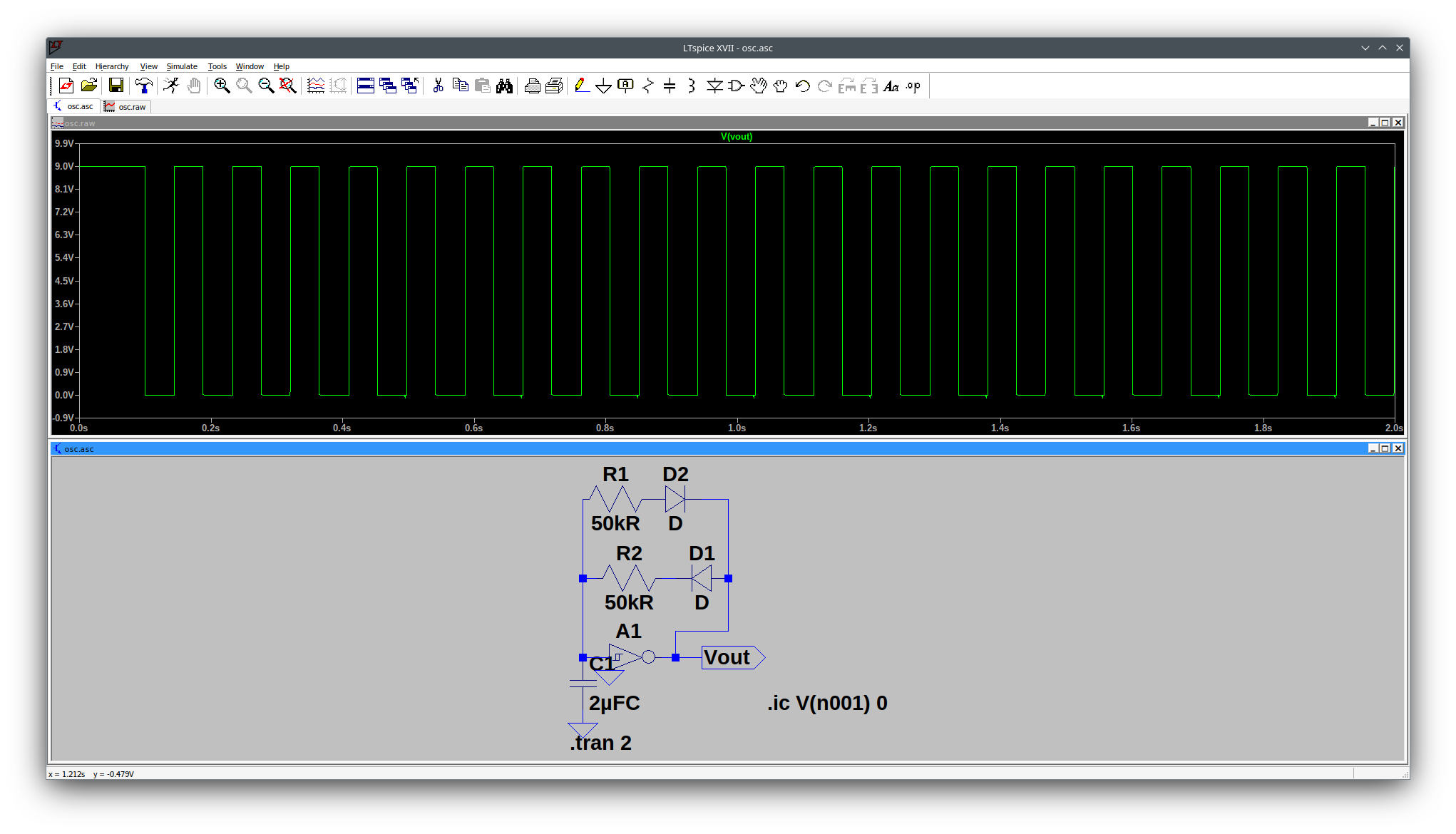 Schmitt Oscillator