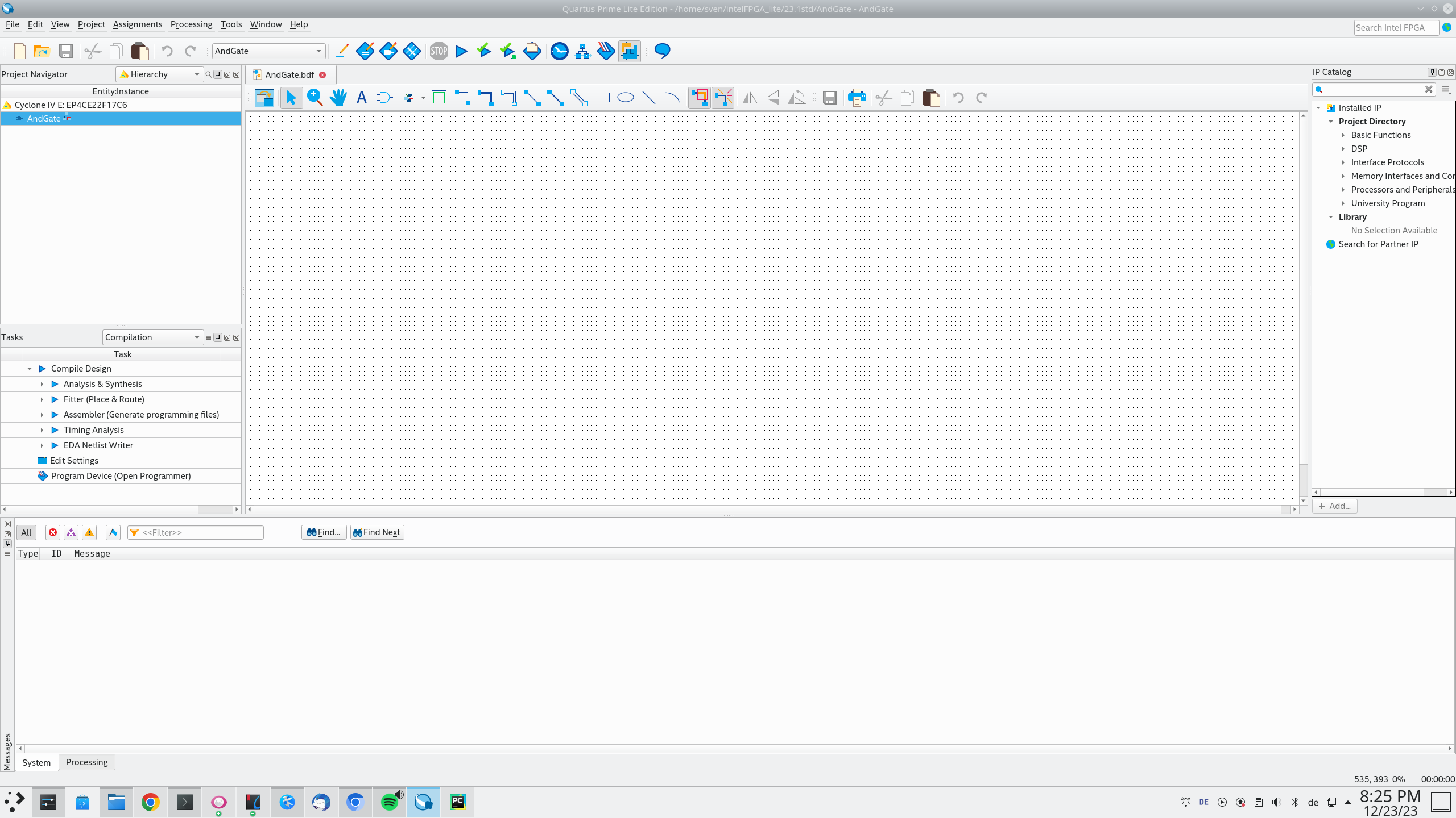 Quartus - BDF canvas