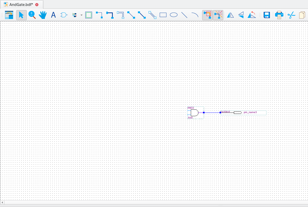 Quartus - Link output